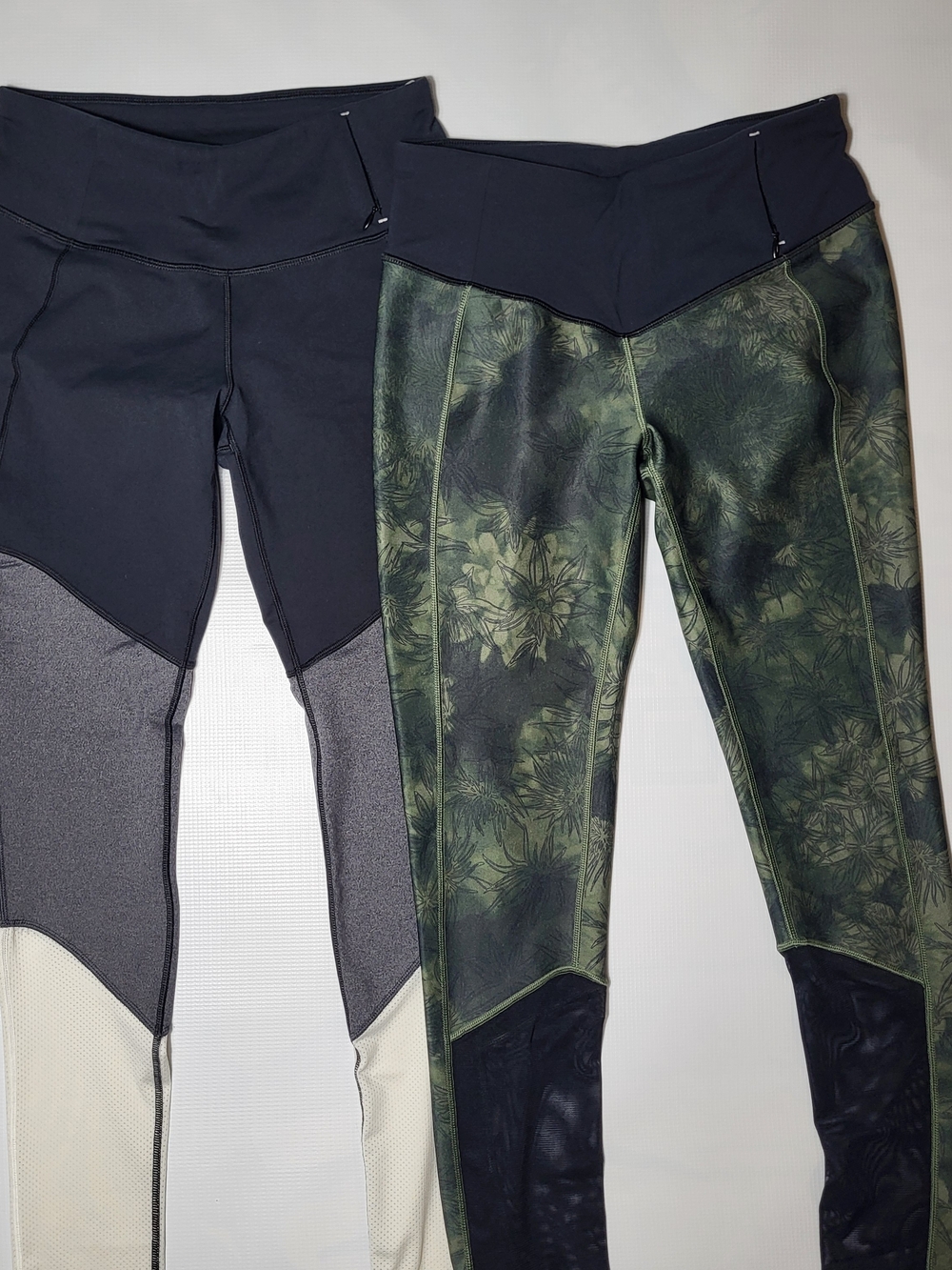 CALIA by Carrie Underwood Olive Green Floral and Black Colorblock Small - Picture 4 of 10